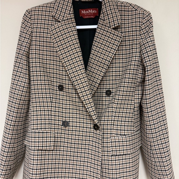 MaxMara wool blazer women’s size 8 - Picture 2 of 9